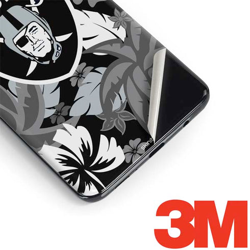 NFL Las Vegas Raiders Tropical Print Galaxy S9 Skin